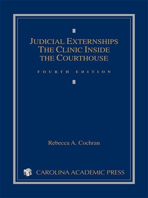 cover image of Judicial Externships
